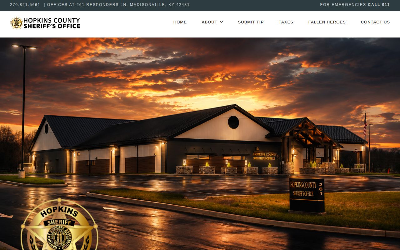 Hopkins County busted mugshot official sheriff record links